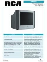 RCA 20F650T User manual