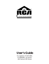 RCA 253 Series User manual
