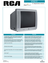 RCA 27V571T User manual