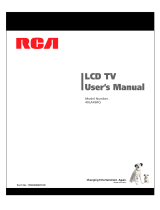 RCA 40LA45RQ User manual