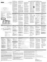 RCA 344A2555-0001 User manual