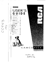 RCA CC543 User manual
