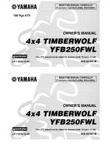 Yamaha YFB250FWL User manual