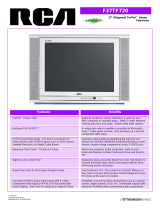 RCA F27TF720 User manual