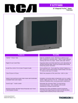 RCA F32TF600 User manual