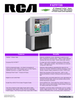 RCA F32TF720 User manual