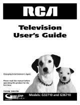 RCA G32710 User manual