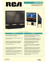 RCA ZHD50LPW69 User manual