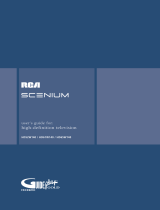 RCA Scenium HD61W140 User manual