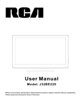 RCA J32BE220 User manual