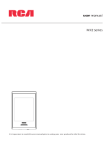 RCA M72 User manual