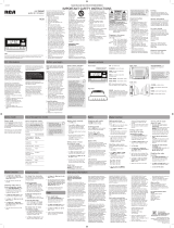 RCA RC50 User manual