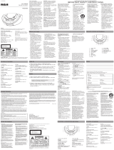 RCA RCD330 User manual