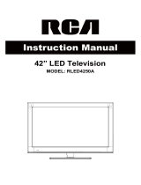 RCA RLED4250A User manual