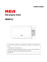 RCA RMW712 User manual
