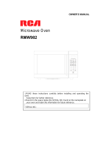 RCA RMW982 User manual