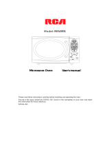 RCA RMW991 User manual