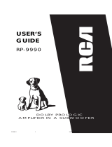 RCA RP-9990 User manual