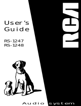 RCA RS-1248 User manual
