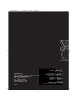 RCA fm radio tuner User manual