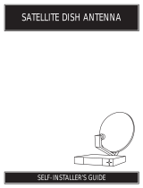 RCA Satellite TV Antenna User manual