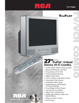 RCA T27TF668 User manual