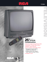 RCA TV/VCR Combo User manual