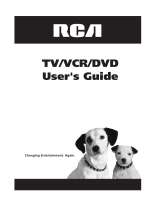 RCA TV/VCR/DVD User manual