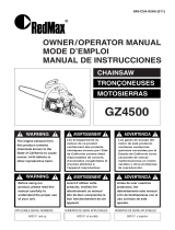 RedMax GZ4500 User manual