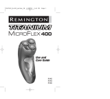Remington R-845 User manual