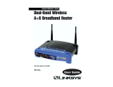 Linksys WRT55AG - Wireless A+G Broadband Router User manual