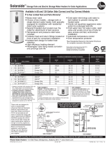Rheem 81VR80TC-1 User manual