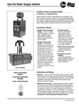 Rheem Gas Hot Water Supply Heaters User manual