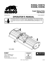 Rhino Mounts RHD62 User manual