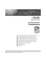 Ricoh 8025e User manual