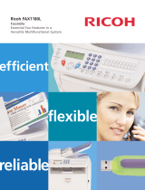 Ricoh FAX1180L User manual