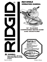 RIDGID MS1290LZ Specification