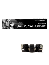 Robotis DX-113 User manual