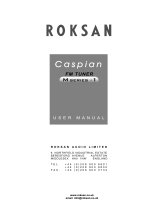 Roksan Audio Caspian M series-1 User manual