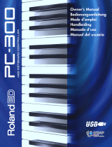 Roland PC-300 User manual