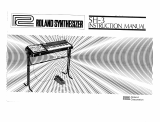 Roland SH-3 User manual