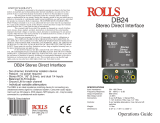 Rolls DB24 User manual