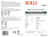 Rolls RM83T User manual
