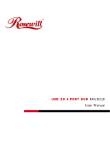 Rosewill RHUB-210 User manual