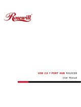 Rosewill RHUB-300 User manual