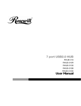 Rosewill RHUB310W User manual
