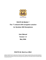 ROUTE 66 Mobile 7 User manual