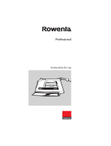 Rowenta DE 873 User manual