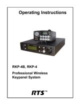 RTS Rkp-4b User manual