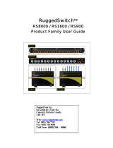 RuggedCom RuggedSwitch RS1600 User manual